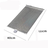 preiswerte Sonnenblenden &amp; Visiere fürs Auto-Starfire Auto-Sonnenschutzvorhang hinteres Seitenfenster vorne/hinten Windschutzscheibe Sonnenschutz blinkt schwarze Abdeckung Saugnapf universelles Autozubehör