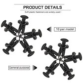 billiga Reparationsverktyg-190-delars nitfästsats i plast för bil - perfekt för att säkra trim, stötfångare &amp;amp; stänkskärmar!