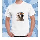 abordables vêtements personnalisés pour hommes-t-shirt personnalisé pour hommes 100% coton photo personnalisée design image texte lettre imprimés graphiques col rond noir blanc rouge bleu gris manches courtes t-shirt sport mode décontracté été