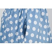 preiswerte Kleider-50er A-Linienkleid Retro Vintage 1950er Cocktailkleid Alltagskleid Partykostüm Schlagkleid Damenkostüm Vintage Cosplay Party / Abendkleid