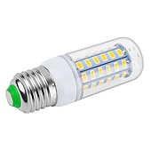 رخيصةأون مصابيح كهربائية-e27 led مصباح e14 / g9 led لمبة smd5730 220 فولت الذرة لمبة الثريا شمعة ضوء led للديكور المنزل
