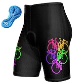 abordables Pantalones cortos, mallas y pantalones para hombre-Hombre Graphic Culotte Ciclismo Bicicleta Pantalones Cortos Acolchados Prendas de abajo MTB Bicicleta Montaña Ciclismo Carretera Deportes Almohadilla 3D Secado rápido Dispersor de humedad Transpirable