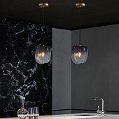 economico Luci Isola cucina-Lampadari A Sospensione A Led Per Cucina In Vetro Lampadari Moderni Per Ingresso Da Fattoria Lampadari A Sospensione A Soffitto Lampadari A Soffitto Su Tavolo Grigio Fumo Bianco Neutro
