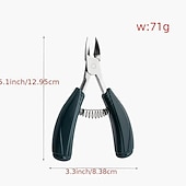 levne Osobní péče a zdraví-nůžky na nehty nůžky na nehty silné nehty paronychie zarostlé nehty dlouhá rukojeť z nerezové oceli profesionální nůžky na nehty pro muže ženy