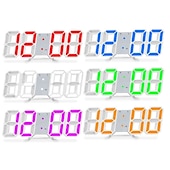 זול מכשירי רדיו ושעונים-שעון מעורר חכם YC-9018 ABS לבן ורוד מסמיק פול
