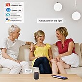 preiswerte Stromversorgung-tuya wifi smart plug funktioniert mit alexa google zur sprachsteuerung mini smart outlet plug mit timer-funktion kein hub erforderlich