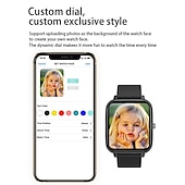 Χαμηλού Κόστους Smartwatch-H10 Εξυπνο ρολόι 1.69 inch Έξυπνο ρολόι Bluetooth Βηματόμετρο Υπενθύμιση Κλήσης Παρακολούθηση Δραστηριότητας Συμβατό με Android iOS Γυναικεία Άντρες Μεγάλη Αναμονή Κλήσεις Hands-Free Αδιάβροχη IP 67