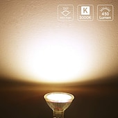 abordables Ampoules LED double broche-4 pièces gu5.3 mr16 led ampoule de projecteur blanc chaud 3000k/6000k 4w équivalent à 40w lampe halogène ac/dc 12v non dimmable
