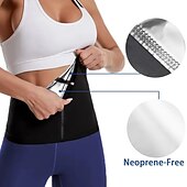 cheap Shapewear-Waist Trainer For Women Shaper Sauna Sweat Belt Waist Trimmer