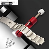 cheap Replacement Parts-Watch Repair Tool Watch Band Link Pin Adjustable Remover All-metal Strap Link Remover 3 Pins Repair Tool For DIY