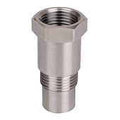 זול כלי תיקון לרכב-2 יחידות M18x1.5 מתאם חוט חיישן חמצן חיבור הארכת חוט לרכב מ-304 נירוסטה אוניברסלית