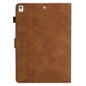 Χαμηλού Κόστους iPad θήκη-Δισκίο Θήκες Καλύμματα Για Apple Mini 11 iPad Air 5ο ipad 9th 8th 7th Generation 10.2 inch iPad Air 3ο με βάση στήριξης Ανοιγόμενη Θήκη καρτών Πεταλούδα Μονόχρωμο TPU PU δέρμα