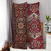 cheap Throw Pillows,Inserts &amp; Covers-Boho Ethnic Body Pillow Cover Pillowcase only Cover No Insert for Bedroom Livingroom Home Decoration