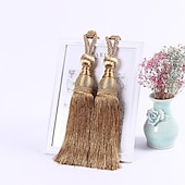 economico Accessori per tende-fermacravatta per tende in corda fermacravatte con frange per tende fermacravatte tende per finestre forniture per tende accessori per stanze in corda