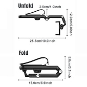 cheap Car Holder-Sun Visor Cell Phone Holder 360° Rotatable Multifunctional Sunvisor Hanging Clip Bracket Cell Phone Mount For  7 Inch Telephone