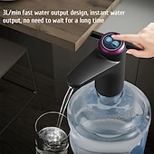 billige Kjøkkenapparater-5-gallon vann dispenser - Automatisk elektrisk vanntanker med USB-lading portabel hjem kontor og utendørs passer til 2-5 gallon flasker