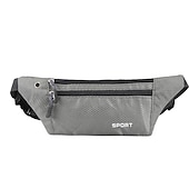 cheap Universal Phone Bags-Waist Bag Men and Women Outdoor Sports Mobile Phone Waist Bag Nylon Waterproof Running Waist Bag Close-fitting Messenger Bag