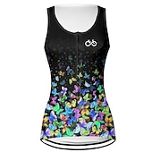 economico Maglie da donna-Per donna Gilet da ciclismo Maglia da ciclismo Senza maniche Bicicletta Gilet / Gilet Maglietta / Maglia Superiore con 3 tasche posteriori Ciclismo da montagna Cicismo su strada Traspirante