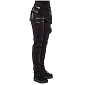 baratos Partes inferiores-calça masculina retrô vintage punk &amp; traje masculino gótico medieval do século XVII disfarce vintage cosplay casual calça diária disfarce