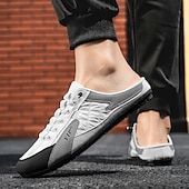 economico Ciabatte e infradito da uomo-sneakers casual slip-on da uomo con design a tallone aperto, stile allacciato leggero - ideali per l'estate e per il comfort quotidiano