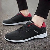 preiswerte Sneaker für Herren-Marineblaue Freizeit-Sport-Sneaker für Herren | leichte Sportschuhe mit Schnürung und bequemer Sohle | perfekt zum Laufen, Gehen und für den Alltag
