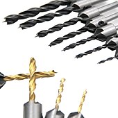 preiswerte Bohrer-Set-7 teile/satz bohrer set hss 5 flöte senker 3mm-10mm schnellarbeitsstahl fasen reibahle holzbearbeitung elektrowerkzeuge