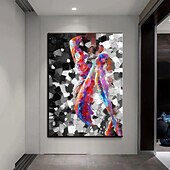 お買い得  ヌードアート-手作り 手描き 油絵 壁 モダン 抽象画 キャンバス ヌード レディ ペインティング ホームデコレーション 装飾 ロールキャンバス フレームなし 未延伸