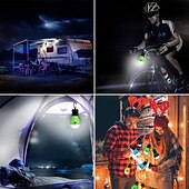 halpa Jouluvalot-sy002 LED-valo Lyhdyt ja telttavalot Vedenkestävä 50 lm LED LED 1 Päästöt 1 valaistustila Akuilla Vedenkestävä Kevyt Telttailu / Retkely / Luolailu Kalastus Kalastus Retkeily Ulkoilu Satunnaiset