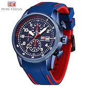 ieftine Ceasuri Quartz-Ceas OLEVS Bărbați Quartz cu Dial Mare Fashion Business Luminiscent Trei Fusuri Orar Calendar Impermeabil Ceas din Silicon Cadouri de Ziua Tatălui