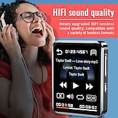 cheap Digital Voice Recorders-Digital Voice Recorder M28 English 128GB Portable Digital Voice Recorder 43.18 mm Android System E-Book Portable MP3 Player Audio Recorder with Playback with Noise Reduction for Business Speech