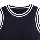 cheap Tank Tops-Men's Tank Top Vest Top Undershirt Sleeveless Shirt Sleeveless Crewneck Summer Color Block Fashion Daily Sport Vacation Sports &amp; Outdoor Going out Black Yellow Red Top Tee for Men