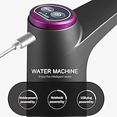 billige Kjøkkenapparater-5-gallon vann dispenser - Automatisk elektrisk vanntanker med USB-lading portabel hjem kontor og utendørs passer til 2-5 gallon flasker