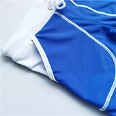 economico Costumi da Bagno per Uomini-Per uomo Costumi da bagno Pantaloncini da mare Boxer da mare Pantaloncini da bagno boxer Pantaloncini Tasche Liscio Comfort Traspirante Esterno Giornaliero Per uscire Sportivo Hawaiano Nero Rosso