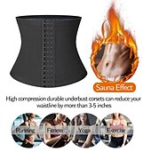 cheap Shapewear-Waist Trainer For Women Shaper Sauna Sweat Belt Waist Trimmer