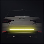 cheap Car Body Decoration &amp; Protection-5pcs/set Car Reflective Stickers Waterproof Car Warning Sticker Reflective Tape Car Decals Stickers Car Trunk Body Auto Accessories
