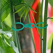 economico accessori per la cura delle piante-porta piante da giardino, 100 pezzi di clip per fiori di vite di pomodoro, clip per piante, clip di supporto per piante da giardino, clip per piante e clip da giardino per altre piante rampicanti, per