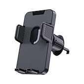 cheap Car Holder-StarFire Mobile Phone Holder For Car Air Outlet 360 Degree Rotation StablePhone Mount Compatible For Android/IOS Suitable For 4-7 Inches Smart Phone Black
