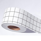 levne Lemování-cool tapety geometrická tapeta hranice pasu nástěnná malba sloupnout a nalepit samolepicí PVC/vinyl moderní samolepka na stěnu do pokoje 12x500cm/4.72&#039;&#039;x196.8&#039;&#039;