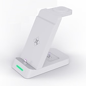 お買い得  ワイヤレス充電器-ワイヤレスチャージャー ワイヤレス充電スタンド CE 高速ワイヤレス充電 3 in 1 用途 ユニバーサル