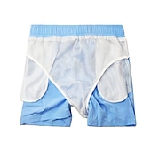 cheap Men&#039;s Swimming Shorts-Men&#039;s Swimwear Swim Shorts Swim Trunks Boxer Swim Shorts Shorts Plain Comfort Breathable Outdoor Daily Going out Sports Hawaiian White Pink