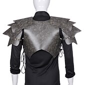 halpa Haarniska-Retro / vintage Punk &amp; goottilainen Keskiaika Cosplay-Asut Aseet ja haarniskat Chemise Ritari Viikinki Outlander Kelttiläinen ritari Kilpityttö Yhtenäinen Naamiaispuku Miesten Viikinki Suoritus