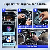 Недорогие автомобильные адаптеры-Carlinkit CPC200-2Air 2 Din Беспроводная игра Автоматическое конфигурирование Беспроводной CarPlay Беспроводная связь Android Auto для