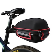 halpa Pyörälaukut-west biking® 8 l pyörän satulalaukku pyöräteline laukku metallirungolla ja sadesuojalla vedenpitävä kevyt heijastinnauha pyörälaukku kangas lycra eva polkupyörälaukku pyörälaukku pyörä polkupyörä pyöräily