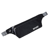 cheap Universal Phone Bags-Waist Bag Men and Women Outdoor Sports Mobile Phone Waist Bag Nylon Waterproof Running Waist Bag Close-fitting Messenger Bag