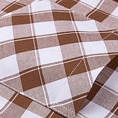 preiswerte Oxford-Hemden für Herren-Herren Oberhemd Gestreiftes Hemd Hemd Oxford Hemd Kariert / Gestreift / Chevron Hochzeit Büro &amp; Karriere Kastanienbraun Hellgelb Hellblau Weiß Langarm Hemdkragen Frühling Sommer Bekleidung Kreuz