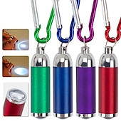 זול פנסים-LED מיני לפידים אור usb נטען נייד פנס נייד מחזיק מפתחות מנורת לפיד אור עמיד למים אור טיולים קמפינג פנסים