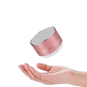 halpa Kaiuttimet-a10 langaton bluetooth kaiutin pieni teräsase subwoofer kannettava mini lahjakortti u disk tf ulkoilu