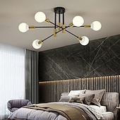 83 cm Sputnik Design Chandelier Metal Sputnik Electroplated Painted Finishes Modern Nordic Style 220-240V4
