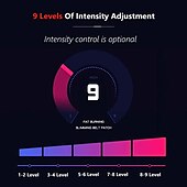 ieftine Aparat de Masaj-EMS stimulator muscular centura de slăbit corporală abdominală, antrenor electric inteligent pentru abs, braț, talie, pierdere în greutate, centură de vibrații de fitness