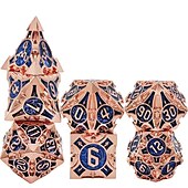 abordables Zapatos y accesorios-juego de dados dnd 7 mazmorras &amp; dragones anime accesorios de videojuegos